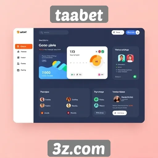 Interface do usuário do taabet: experiência e navegação